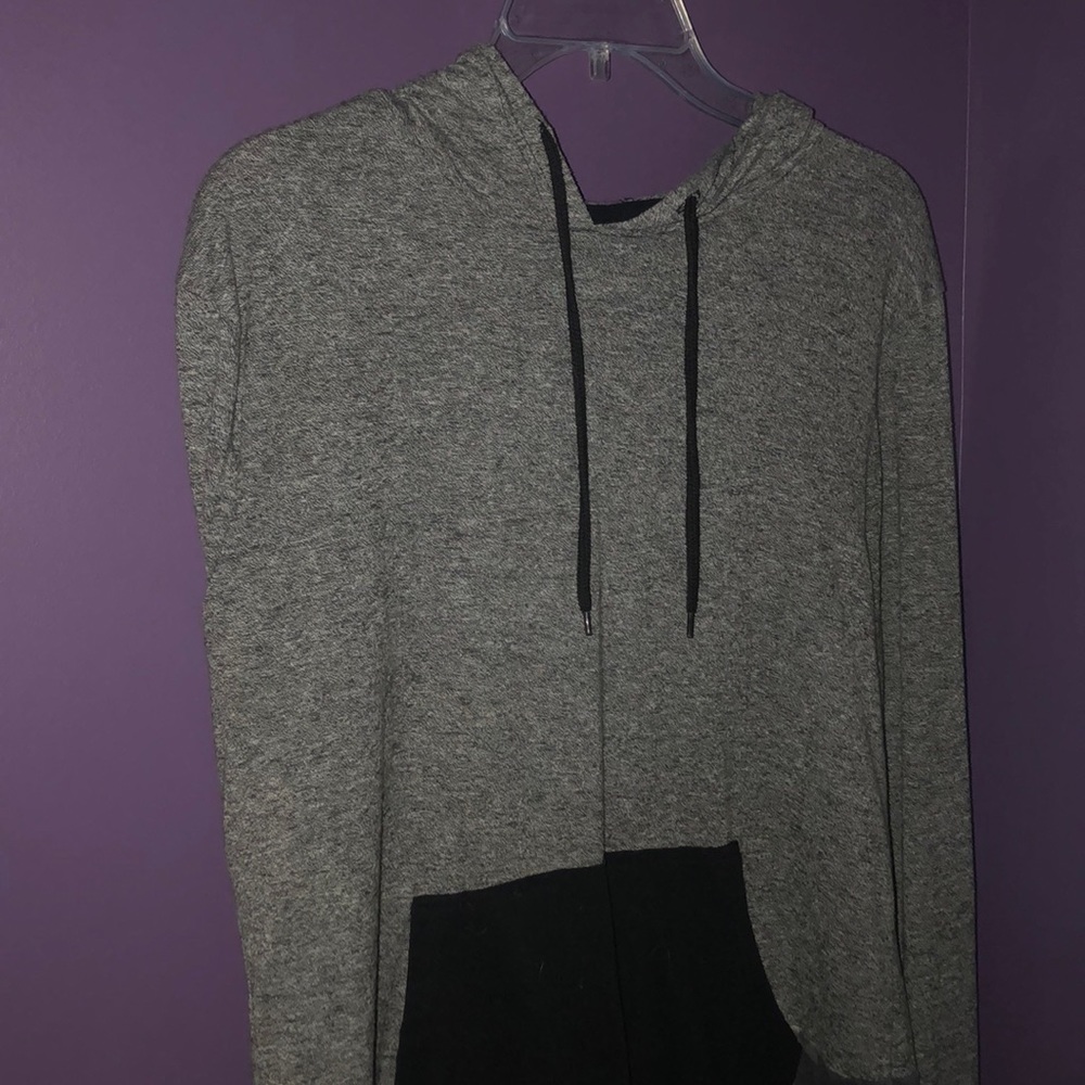 Long sleeve shirt with hood